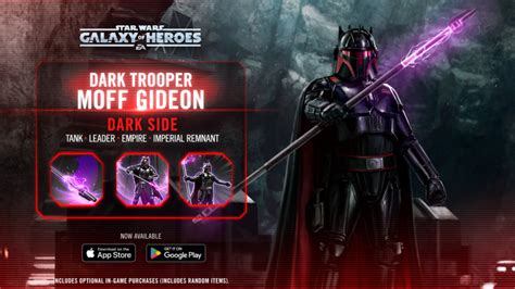 swgoh gg counter dark trooper moff gideon.